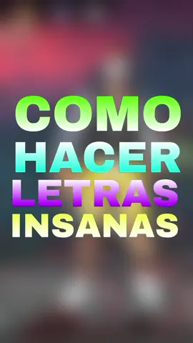 Cómo hacer letras insanas #freefire_lover #creatorsearchinsights #creatorsearchinsights #garenafreefire #frefire 1