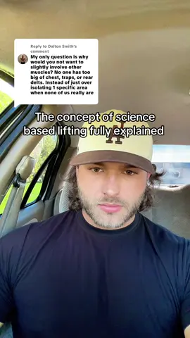 Replying to @Dalton Smith this is the fundamentals to what “science based lifting” is and why it is beneficial for bodybuilding and growing muscle #sciencebasedlifting #hypertrophy #bodybuilding #GymTok 