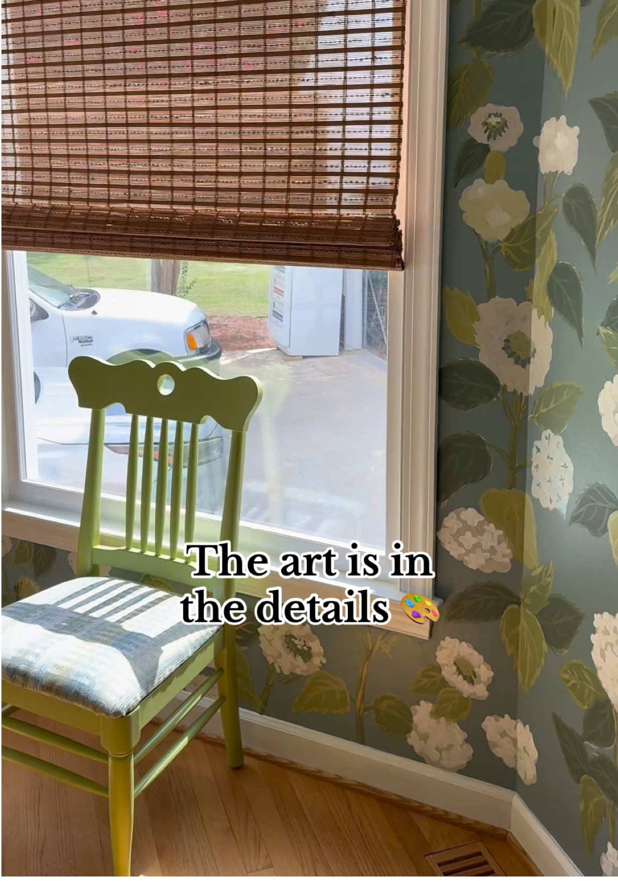 Walls don’t have to be plain. Sometimes they’re the canvas 🖌️