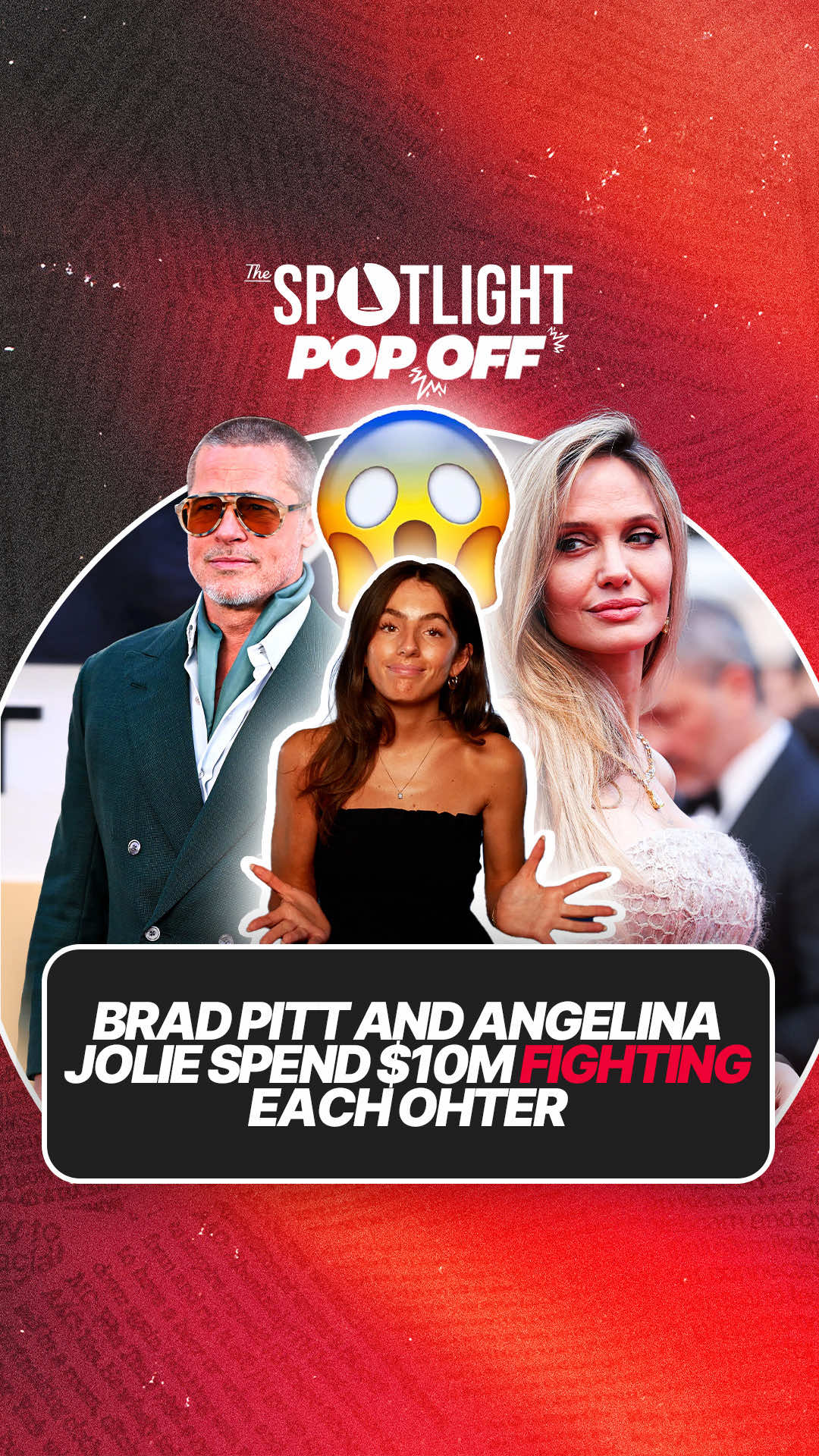 From one of Hollywoods hottest couples to one of its messiest divorces 🙅😭  For the latest showbiz news follow Spotlight. #bradpitt #angelinajolie #marriage #divorce #celebrity 