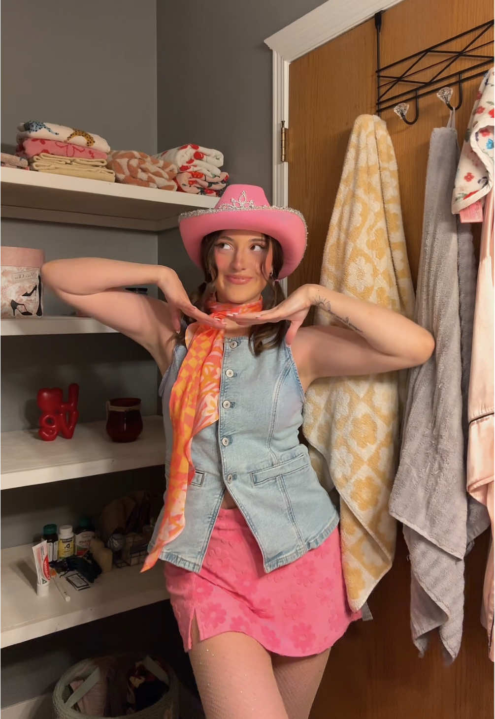 Hi Barbie👋🏻💓 #summerween #cowgirlbarbie #barbiegirl #hibarbie #barbieandken 