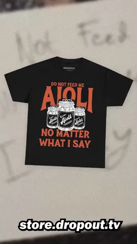 Are you addicted to aioli as a result of a difficult-to-explain TTRPG actualplay bit that's gone too far? PROTECT YOURSELF - get the 
