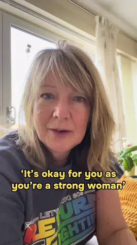 I’ve been told it’s ’okay for you, because you’re a strong woman’ - but grief doesn’t give you a choice, you have to adapt… #lifeafterloss #strongwoman 