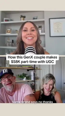 He made $40,000 with UGC part-time while working a full-time job 🤯 Kelly and his wife Leisha, both GenX creators, started UGC as complete beginners. Zero experience! 💡 In 31 days, Kelly landed 13 UGC jobs. A few months later, he signed his first $2,500/month retainer deal. Leisha earns an extra $1,500/month while working full-time as a nurse. Together, they’ll make $58,000 this year from UGC — on top of their 9-5 jobs! 👉 Want to learn how they did it? I teach the exact system in my FREE UGC Masterclass.    Comment “Masterclass” and I’ll send you the link! #ugc #ugccreator #ugcforbeginners #ugcsidehustle #ugccontent     