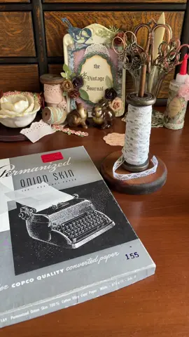 My thrifting haul from yesterday.🛒 I will be thrift shopping LIVE for my birthday, next Thursday at noon. Hope you can pop on and join me!😁 #thevintagejournal #thrifting #vintage #journalsupplies #shopping  