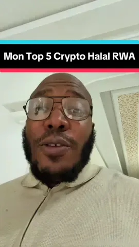 Une sélection de crypto halal dans les RWA 😉