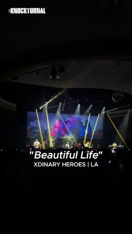 🔥 Korean rock band @Xdinary Heroes kicked off their LA show at the Hollywood Palladium with an electrifying performance of “Beautiful Life” 🎶✨ 🌌 “The track’s soaring lyrics and layered sound made for the perfect introduction.” 🎸💥 Read the full article here 👉 https://theknockturnal.com/xdinary-heroes-los-angeles/ By: Me! #XdinaryHeroes #BeautifulLife #KoreanRock #LiveMusic #HollywoodPalladium   
