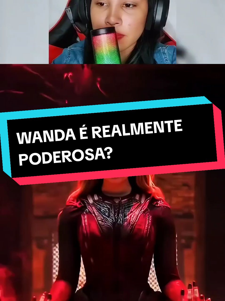 Wanda é tão poderosa quanto dizem.? #marvel #hqs #wanda #feiticeiraescarlate 
