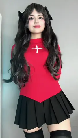amo este trenddd #rintohsaka #rintohsakacosplay #fatestaynight #cosplay #cosplayer 
