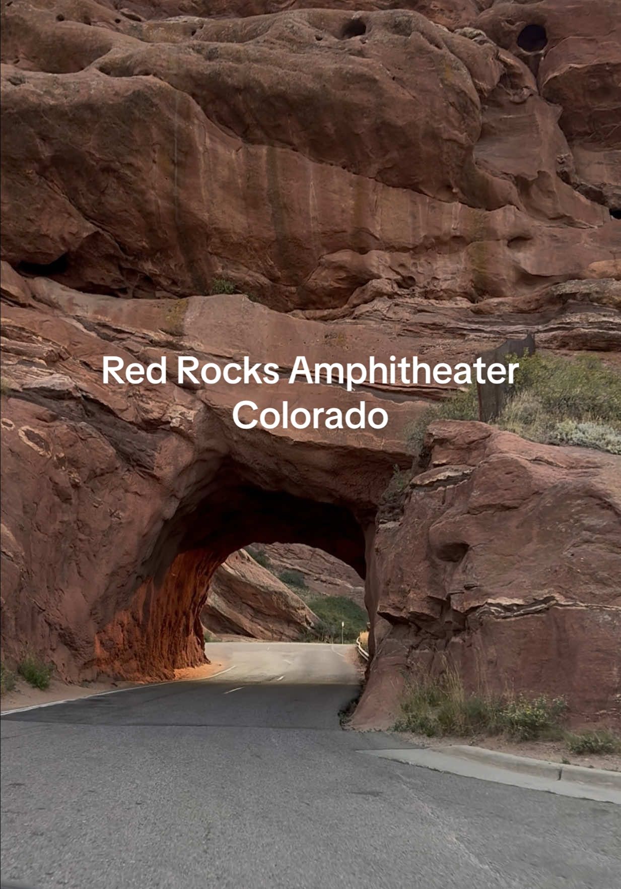 Put this on your bucket list.  #colorado #redrocks #beautifulsunrise #traveltiktok #denvercolorado 