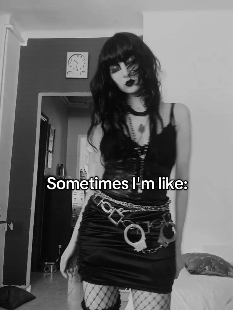 At the end I'm just a little bat ✨🦇 #gothgirl #goth #gothic #gothicstyle 
