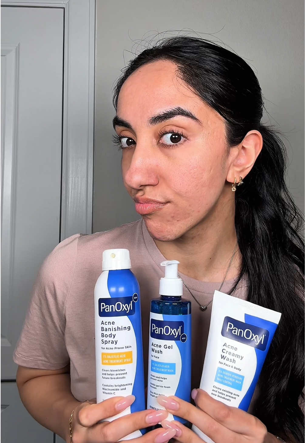 Acne made simple with @PanOxyl 🤍 These three products will make treating acne simple yet effective. Shop PanOxyl at any major retailer #PanOxy! #PanOxylPartner #AcneAuthority #acne 