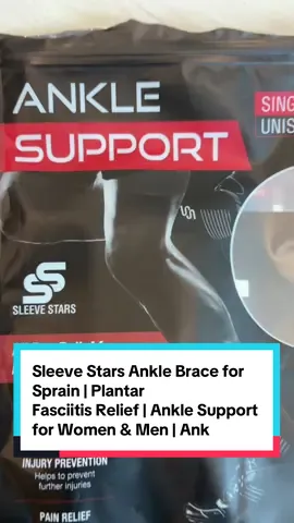 Sleeve Stars Ankle Brace for Sprain | Plantar Fasciitis Relief | Ankle Support for Women & Men | Ankle Compression Sleeve w/ Strap | Achilles Tendonitis Brace, Foot Brace Wrap. #ankelbrace #anklesupport #anklesupportbrace #anklesupports 