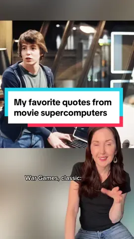 Movie AIs can be super evil but also super quotable 😂 #wargames #tron #moviequotes #walle #2001aspaceodyssey 