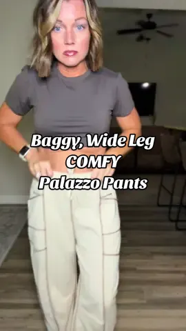 #baggypants #widelegpants #comfyclothes #palazzopants #fallfashion @Yeokou 