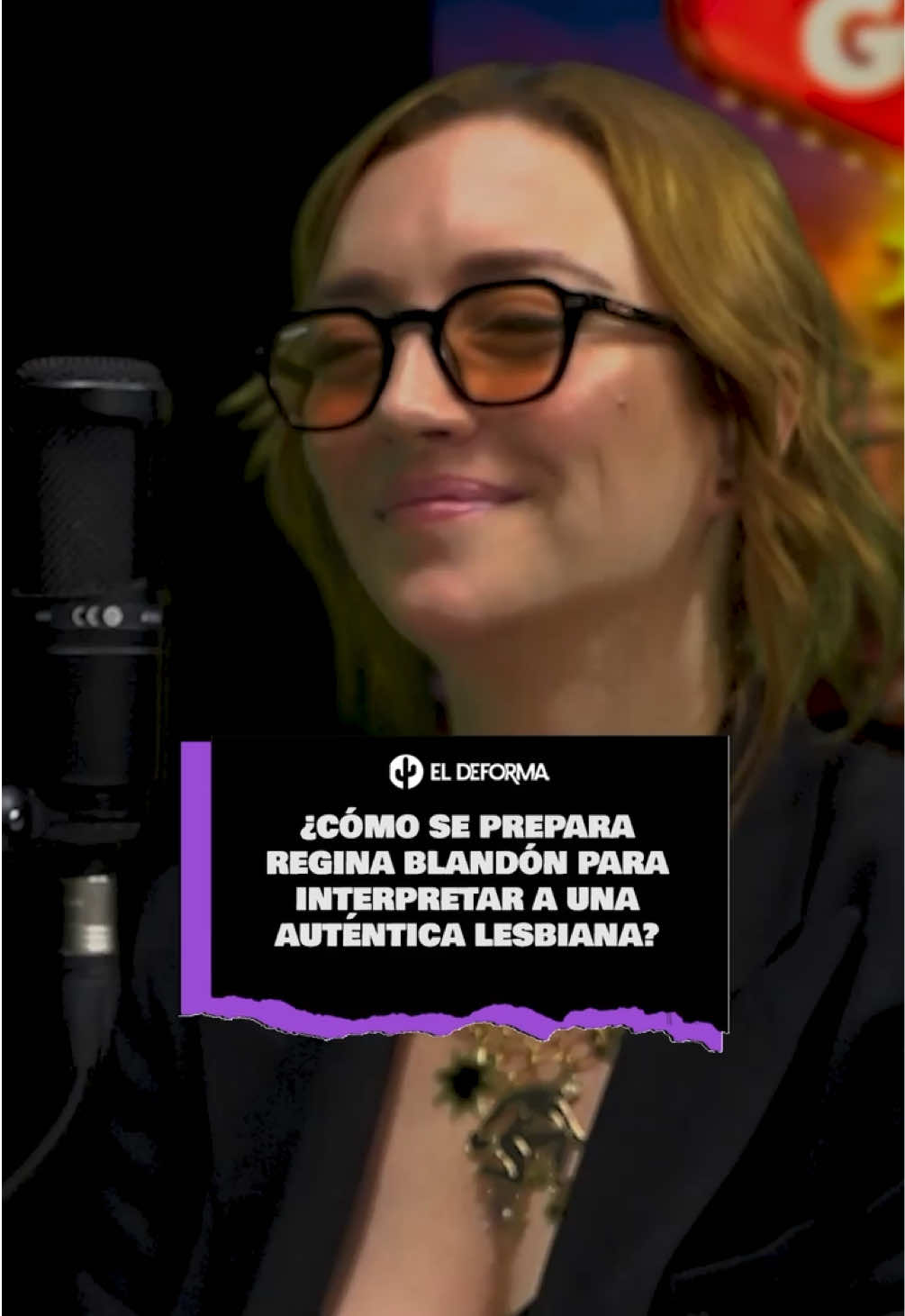 @ReginaBlandon le cayó al podcast Cretino de El Deforma y nos compartió su proceso para entrar en el personaje de una auténtica lesbiana 🩷🩷🩷 Checa la entrevista completa en nuestro canal de YouTube. #ReginaBlandón #entrevista #humor #comedia #arquijuve 