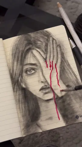 انزف لك جروحٍ جديده …💔!!!#رسمي #رسمتي #تصويري #تصوري_تصميمي #عبادي 