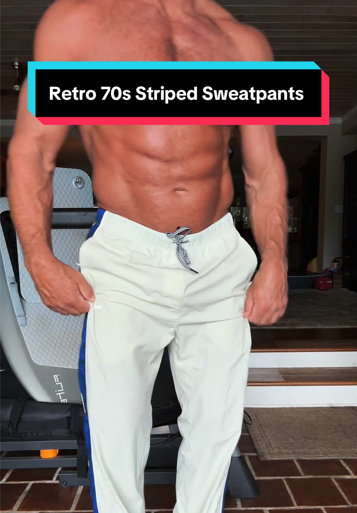 Retro vibes, modern comfort. These 70s striped sweatpants bring back the vintage style you love with today’s comfort and fit. Soft, lightweight, and versatile, they’re perfect for lounging, casual outings, or making a bold streetwear statement. Upgrade your wardrobe with sweatpants that blend nostalgia and everyday wear. #mensfashion #menspants #retrostyle #sweatpants #retrolook 