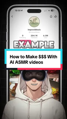 How to make $$$ with AI ASMR videos 🍏🤫 #facelesschannel #tiktokautomation #contentcreator #veo3 #aitools 