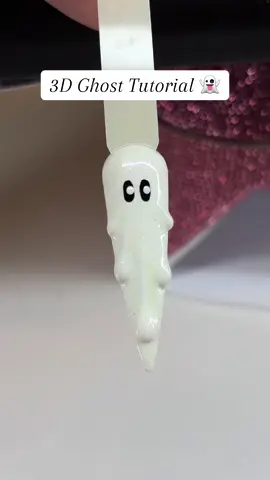 👻👻👻 #fyp #nailarttutorial #creatorsearchinsights #ghostnails #nailart 