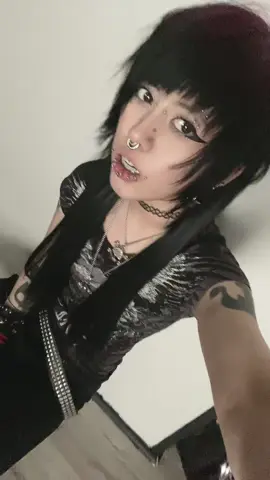 i’m by your side  #piercing #emo #tattoos #stretchedseptum #fyp 