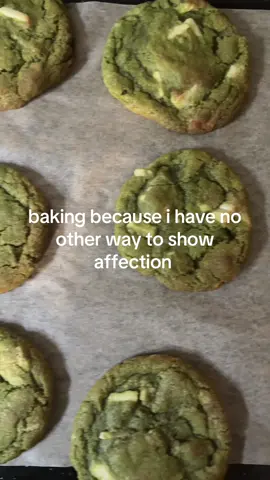 matcha cookies yippee  @waitingforburialbassdrop  #baking #joy #yippee 