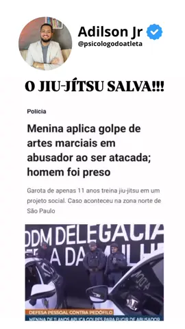 O jiu-jítsu salvou uma menina de 11 anos de um abuso aplicando golpe que aprendeu em um projeto social.  #jiujiteira #jiu #jiujitsu #bjj #jiujitsubrasileiro 