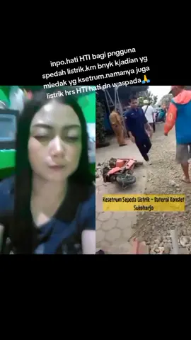 #duet dengan @arsyadian #karpetsepeda #hati hati pengguna spedah listrik.#fyplbihwaspadadnhatihti ##