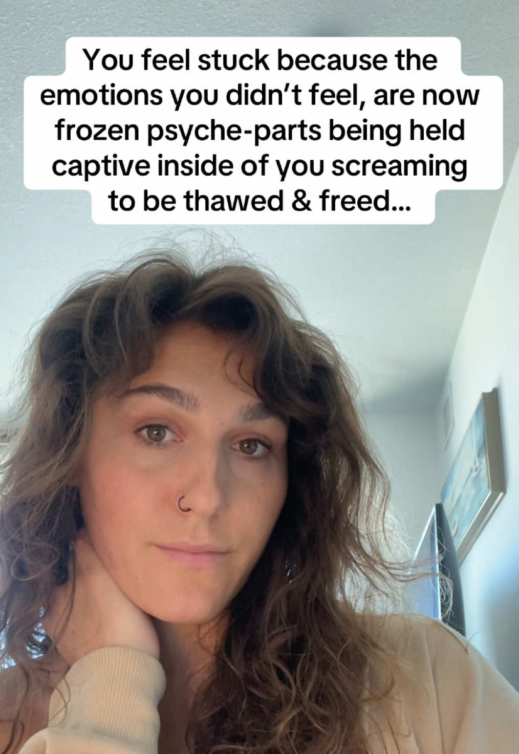 In radical rebirth, I call the flavour of awareness that offers inner redemption “fierce sweetness” — this is a force that you have to provide your inner world with the protection and nourishment you didn’t receive when you needed it.  Follow to learn how. ❤️ #somatichealing #nervoussystemregulation #secureattachment #cptsdrecovery #disorganizedattachment 