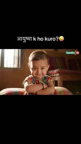 आयुष्मा k ho kuro🤪 #yeti #tiktoknepal🇳🇵 #funny #nepali #nepal 