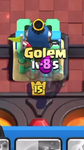 Don’t even ask #golem #clashroyale #clash 