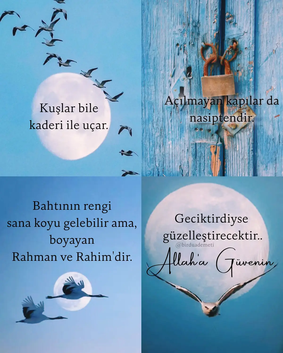 🤍 Sabırlı olun ve Allah'a güvenin...🤲