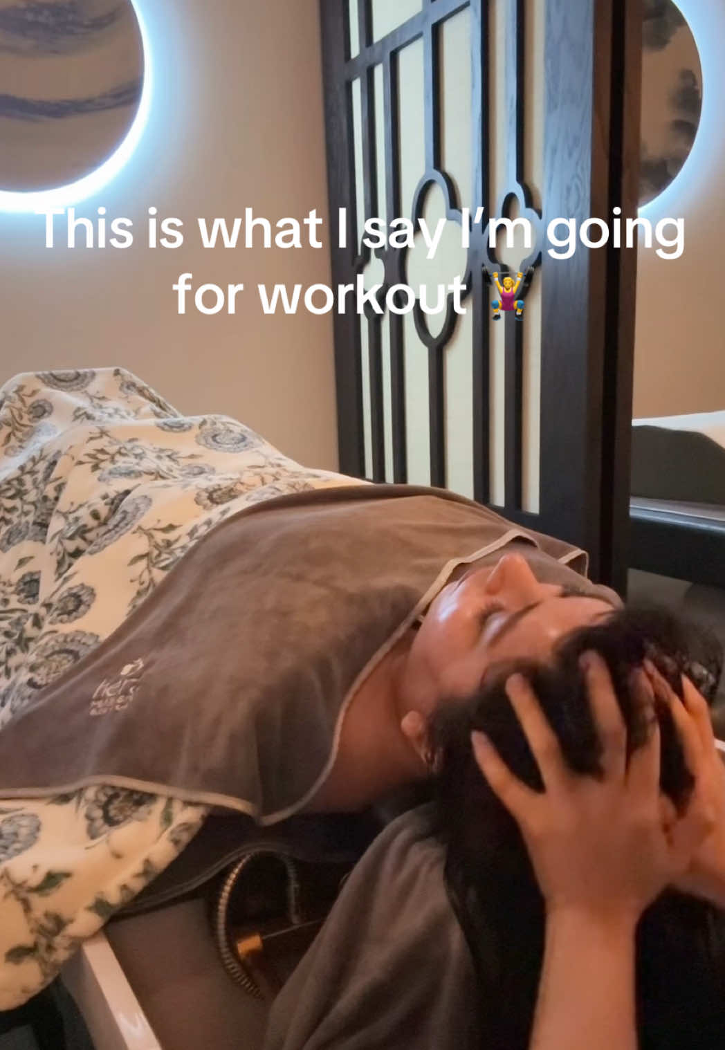 Head Spa it is!! #headspa #headspatreatment #dallastx #selfcareroutine 