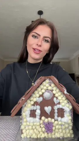 my chocolate house in all its glory!!!! #fyp #chocolate #dessert 