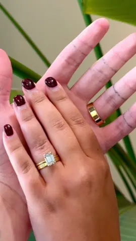 No matter what your style is, VRAI has the perfect wedding band with VRAI created diamonds for you.  #VRAICreatedDiamonds 