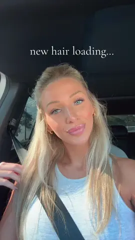 Fresh blonde 💁🏼‍♀️💁🏼‍♀️ #hairday #blonde #fyp 