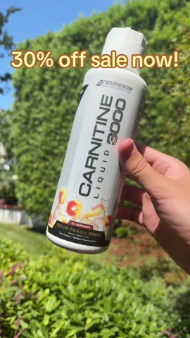 Big flash sale now on cutler liquid carnitine!🔥Please note sales are limited and prices may differentiate based on when you view the video. For most up to date prices, check the product page.