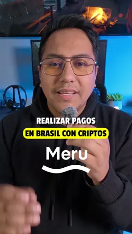 Cómo realizar pagos en Brasil con criptos usando la app de Meru Bolivia @Meru #pagos #viajes #Bolivia🇧🇴 #comercioelectronico #criptomonedas 
