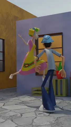 La cachetada que siempre quisimos ver 😅#lavecindaddelchavo #elchavodel8 #elchavoanimado #animacion3d #parati 