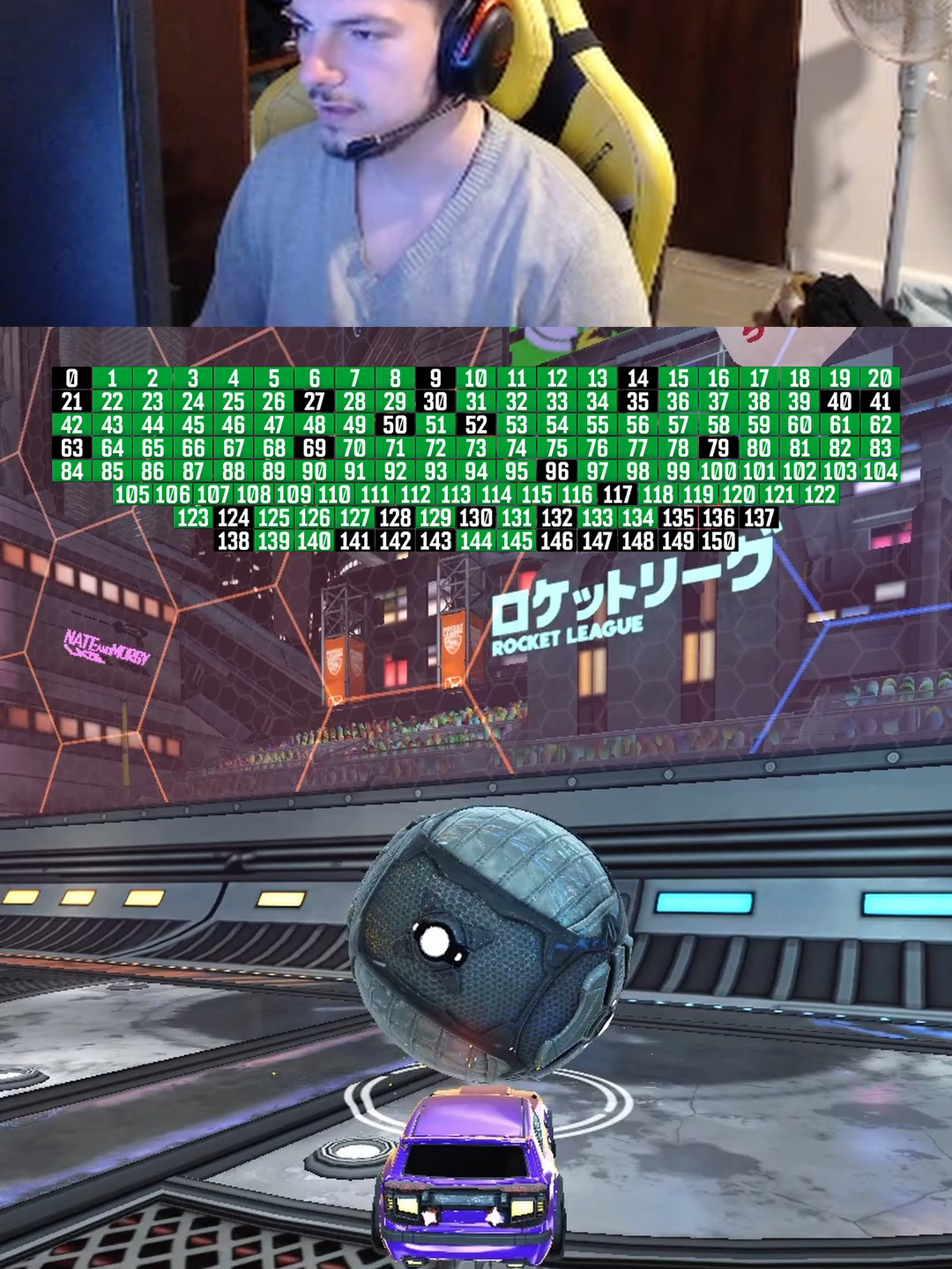 DIA 25 del desafío contra @almost98clips y @aguzrl metiendo los goles en todos los KM posibles #kph #rocketleague #musty
