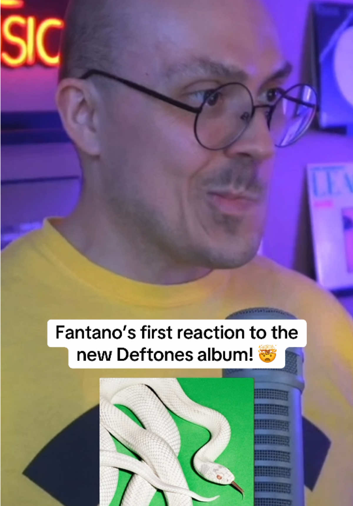 Fantano’s first reaction to the new Deftones album! 🤯 @TheNeedleTok #musicreview #reaction #newmusicfriday #deftones #rock