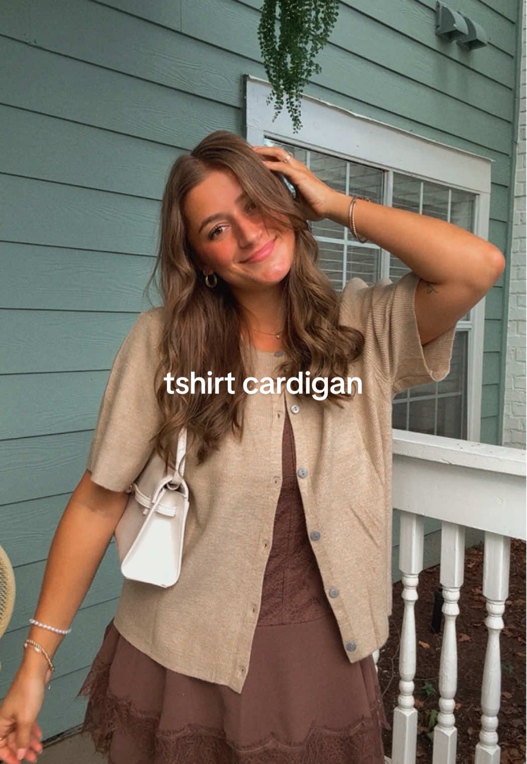 for the girlies who get cold easy #cardigan #TikTokShopHaul #megdiem #fallinspo #softnatural 