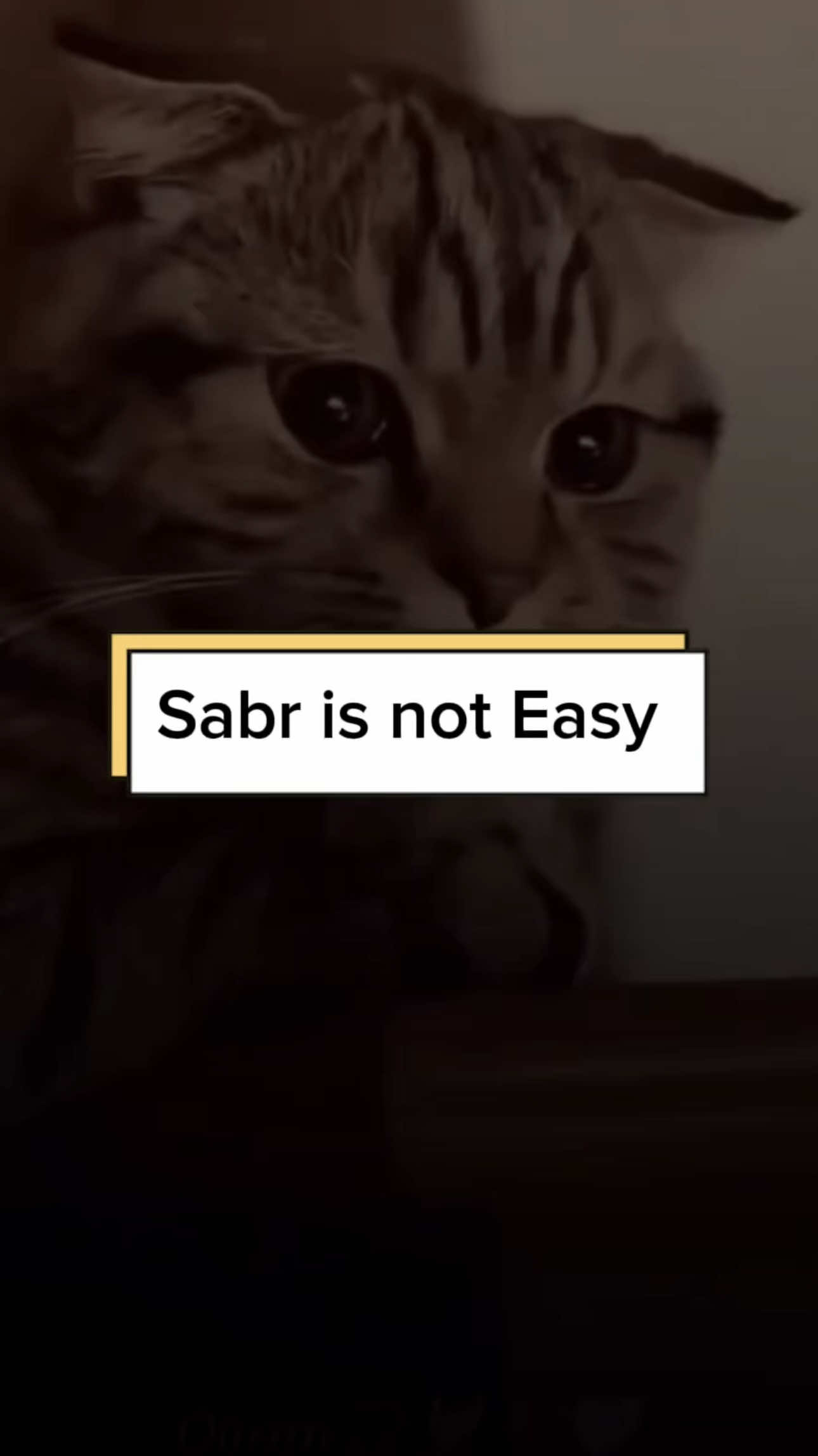 Sabr Is Not Easy🤲🏼💔 #dailyreminder #islamic ##Sabr #fyp #viral @tiktok creators 