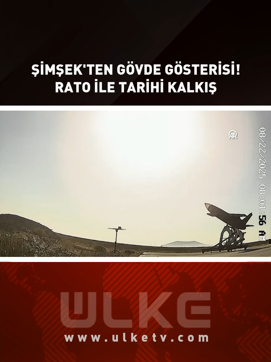 TUSAŞ Geliştirdi ŞİMŞEK K Düşmanı Çarpacak! #shorts