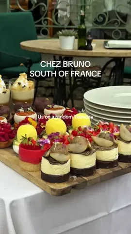 Michelin starred restaurant in the South of France chez Bruno is truffle heaven! Everything includes truffles (even the dessert!) ✨ If you’re in the South of France, this is a must try. Let us know if you’ve been!  #france #truffle #southoffrance #restaurant #lunch #chezbruno