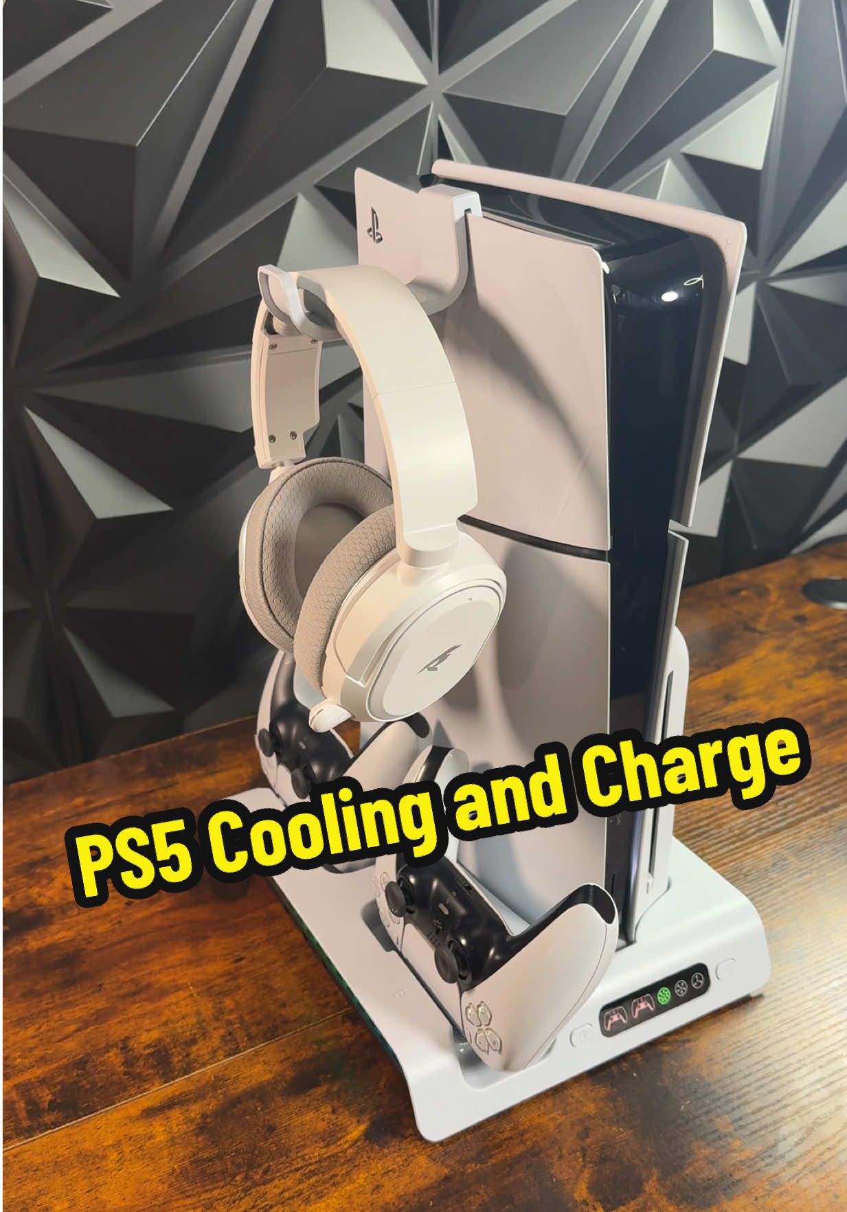 Ps5 cooling and charging station #ps5coolingstand #ps5chargingstation #ps5 #gaming #tiktokshoplabordaysale 