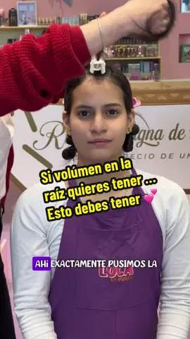 Si volúmen en la raíz quieres tener… la pinza rulo debes obtener 😌 . . . #raiz #volumen #loca #locabyponto