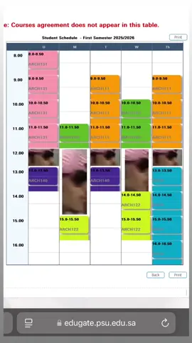 I need to set the priorities out…… #university #schedule 