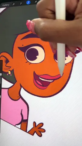 when you don’t know what to draw, draw yourself 🎨🤲🏽🤪 #artistsoftiktok #artblock #creativeblock #drawing #arttok #artprocess #illustration #characterdesign #animation #procreatedrawing 