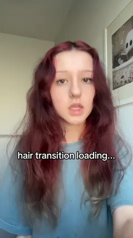 a lil refresh after the chlorine lol  #hairtransition #hairdye #redhair 
